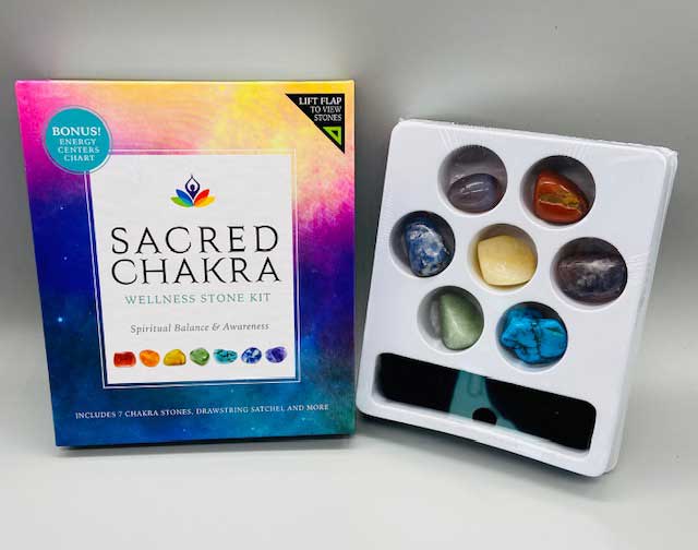 Sacred Chakra Wellness Stone kit