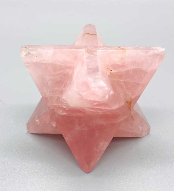 Merkaba Rose Quartz