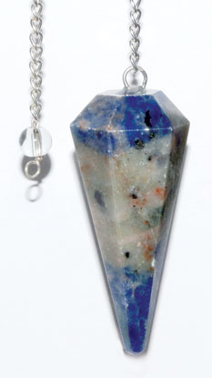 6-sided Sodalite pendulum