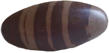 4" Shiva Lingam stone from India