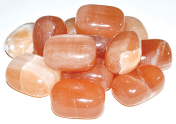 1 lb Honey Calcite tumbled stones