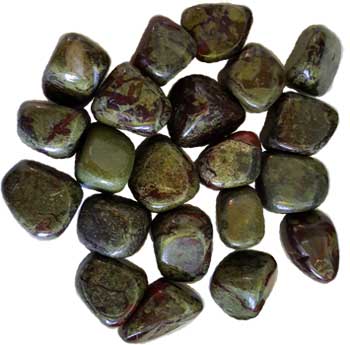 1 lb Jasper, Dragon Blood tumbled stones