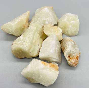 1 lb Quartz, Sulphur untumbled stones