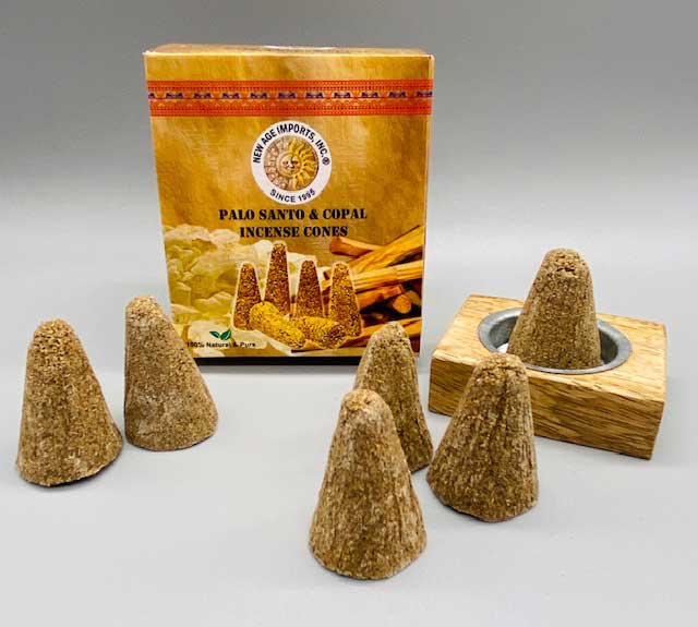 Palo Santo & Copal cone 6 pack