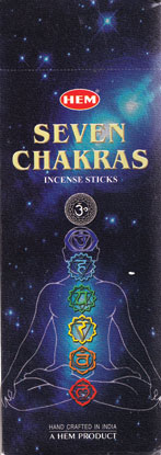 7 Chakras HEM stick 20 pack