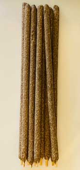 8" Peruvian Copal stick 10/pk 8mm dia