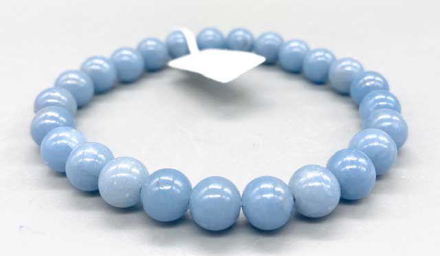 8mm Angelite bracelet