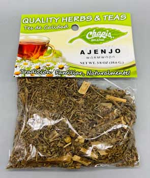 3/8oz Ajenjo tea (wormwood)