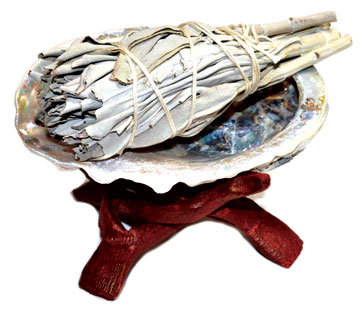 White Sage smudge kit